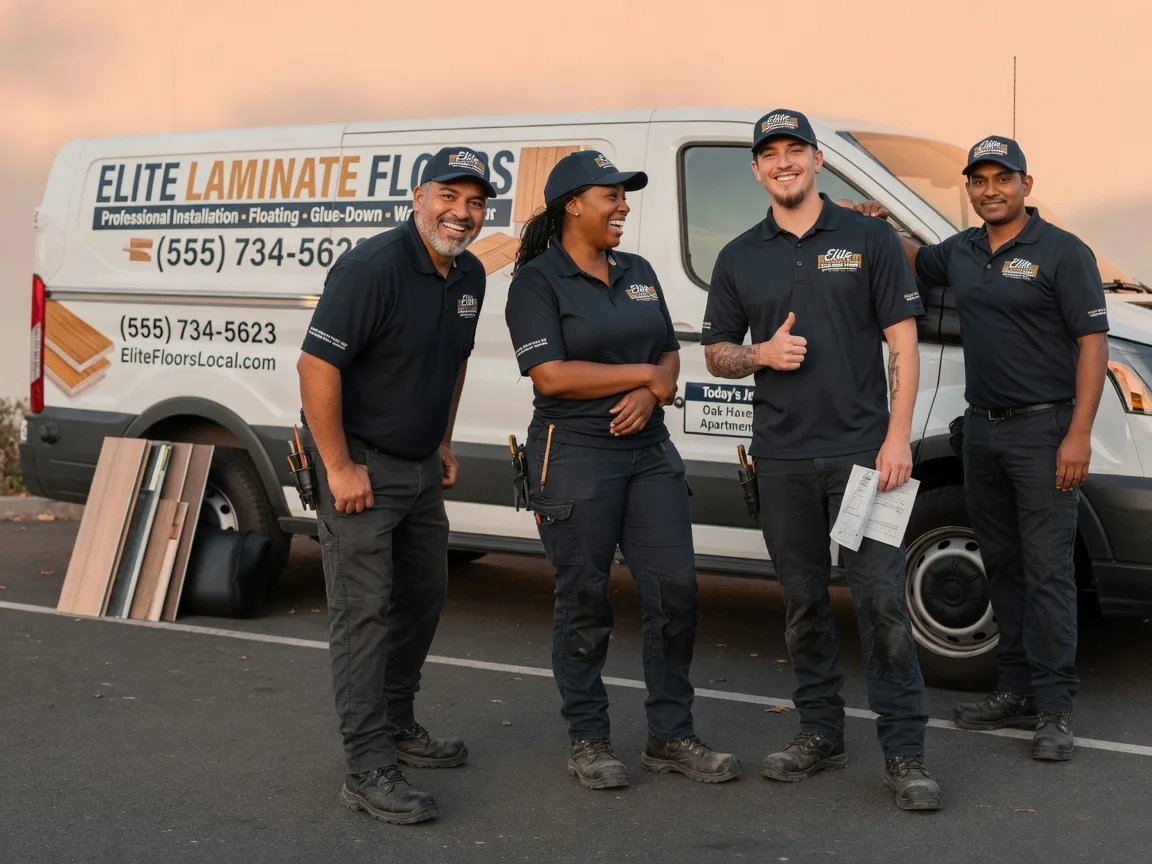 Laminate flooring installation company in Bitely, MI